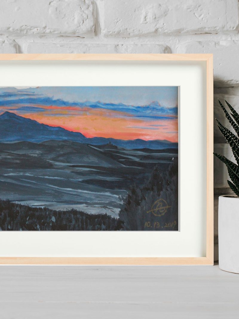 Sunset Mountains – Telluride, Colorado