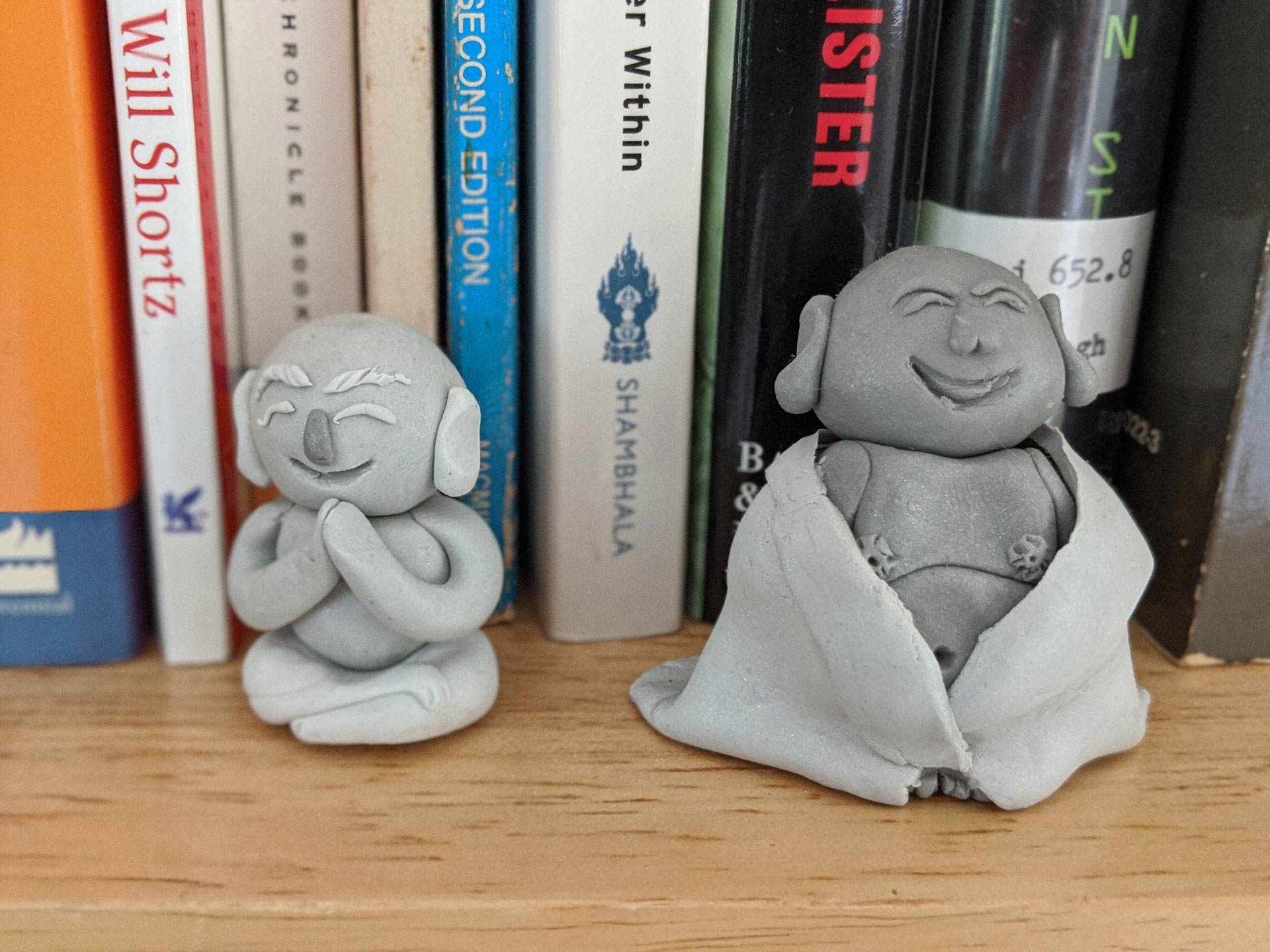Polymer Clay buddha