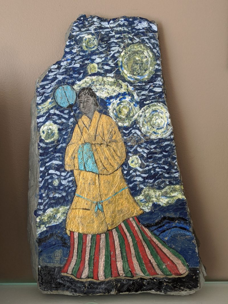 When Japanese Ukiyo-e meets Van Gogh