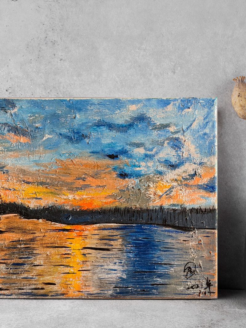 Ashland State Park Oil Painting