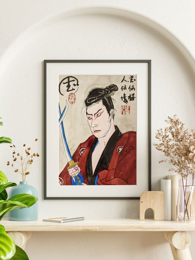 Samurai and Cherry Flowers 花は桜、人は侍