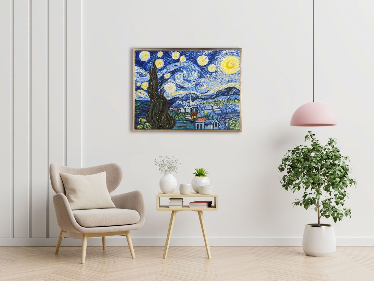 The Starry Night Reproduction by Fan Stanbrough