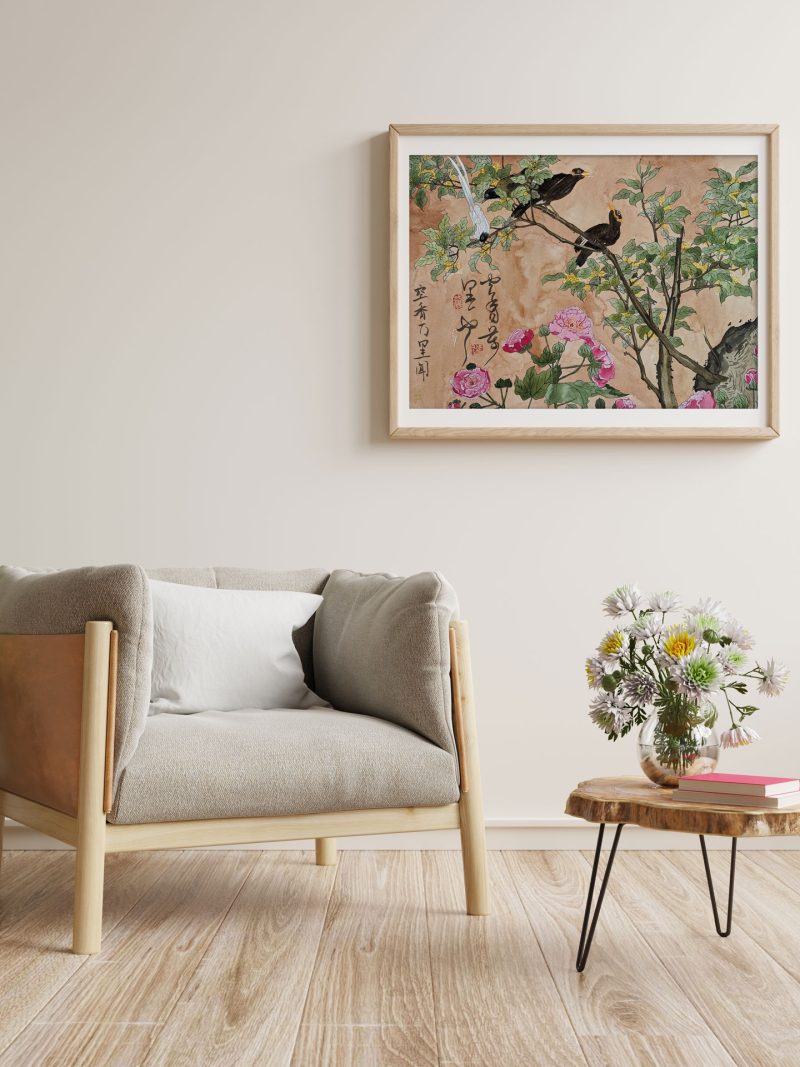 Four Seasons Flowers and Birds - Autumn, Ming Dynasty Lu Ji (吕纪)