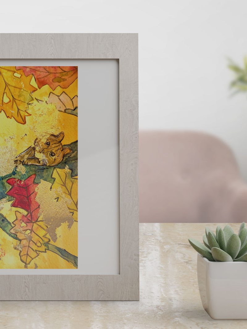 Golden Hues of New England's Autumn by Fan Stanbrough