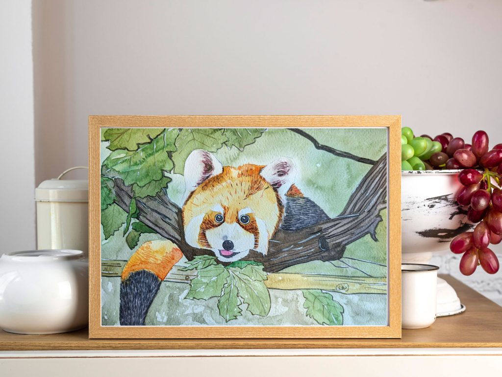 Is this also a panda? - Red Panda by Fan Stanbrough